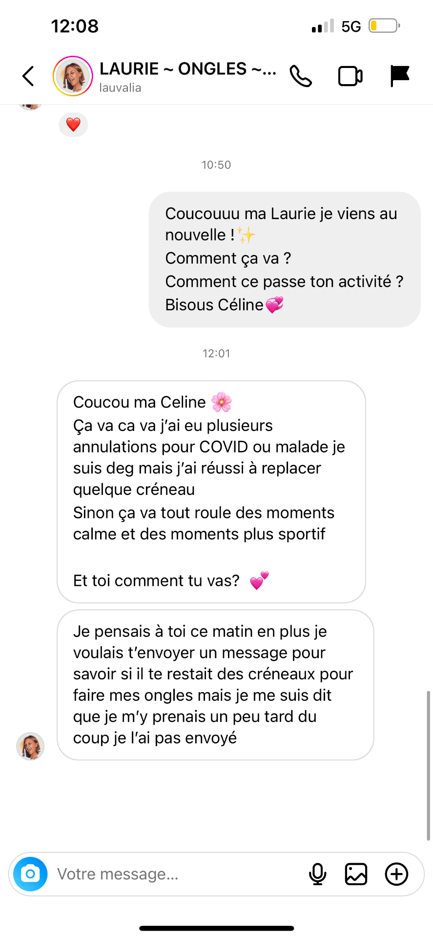 Retour élève COSY LIBERTY