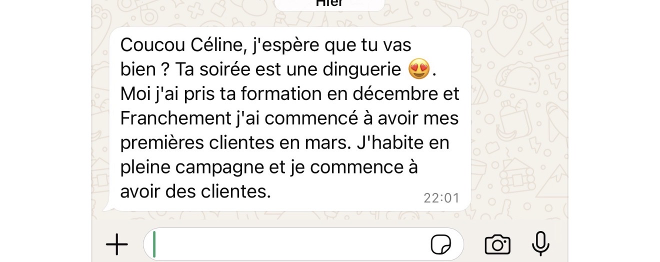 Retour élève COSY LIBERTY